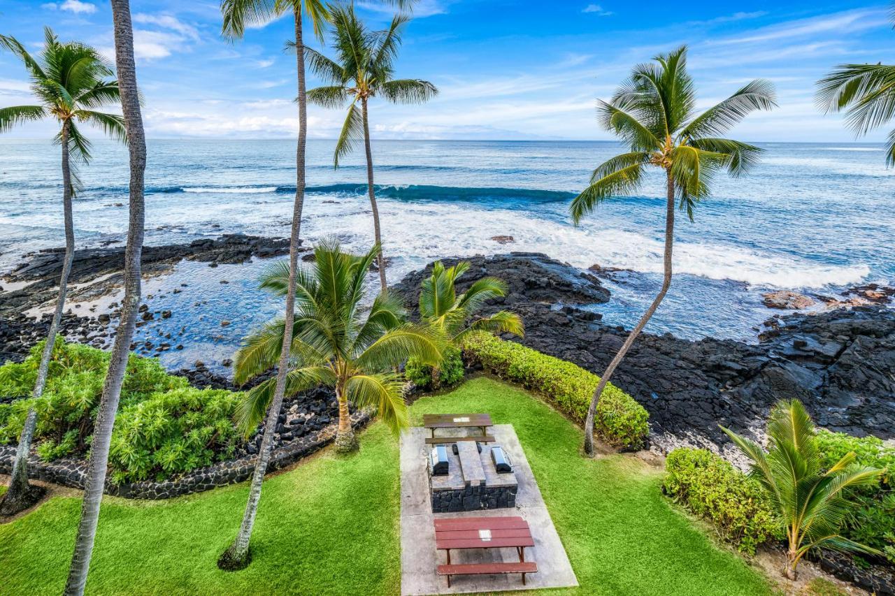 Oceanfront Luxury Condo カイルア・コナ エクステリア 写真