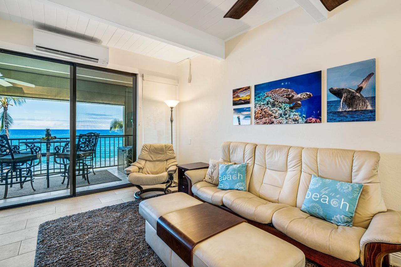 Oceanfront Luxury Condo カイルア・コナ エクステリア 写真