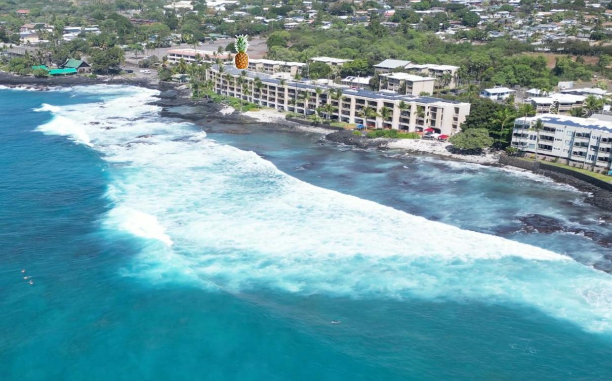 Oceanfront Luxury Condo カイルア・コナ エクステリア 写真