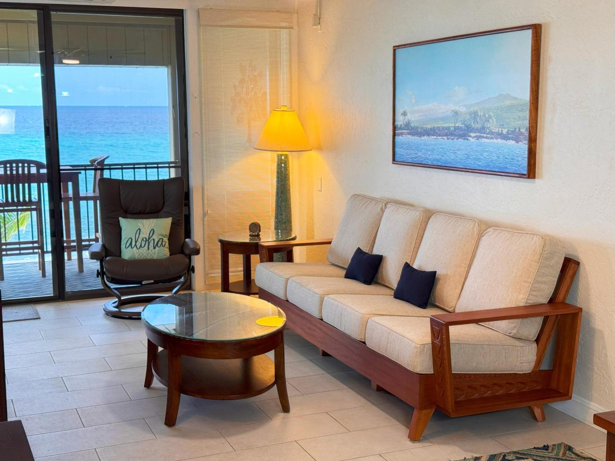 Oceanfront Luxury Condo カイルア・コナ エクステリア 写真